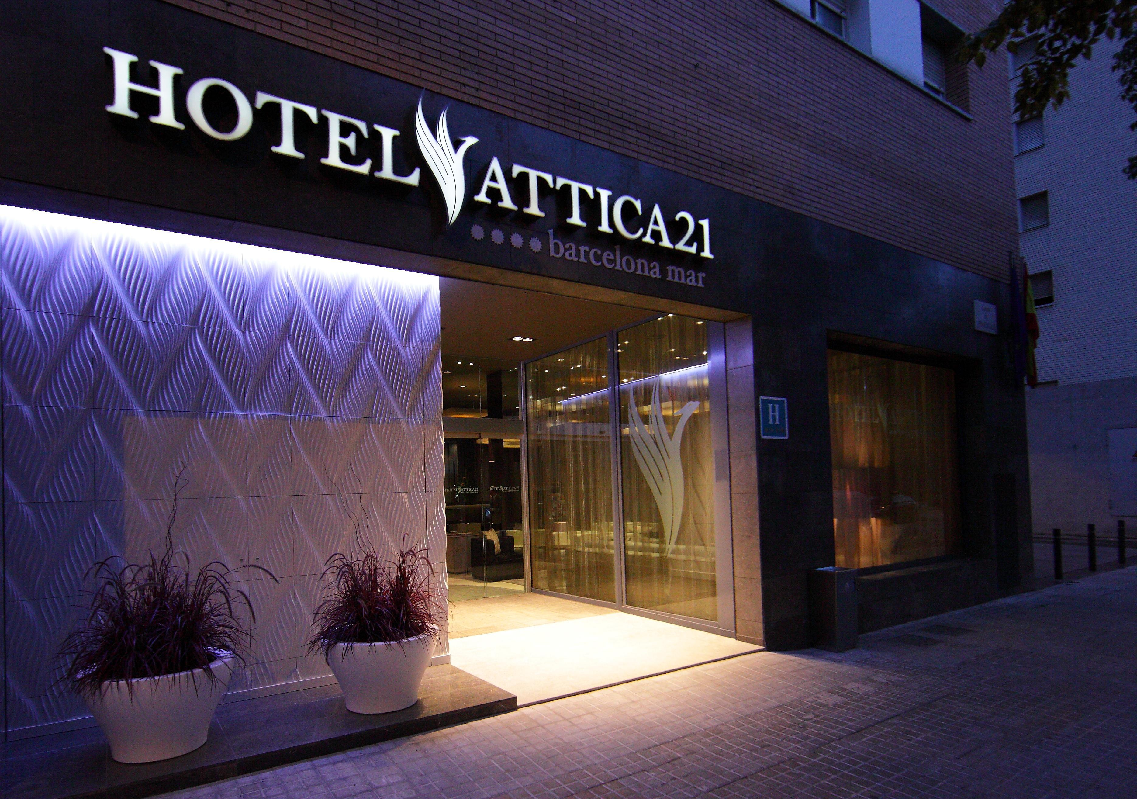 Attica 21 Barcelona Mar Hotel Exterior foto